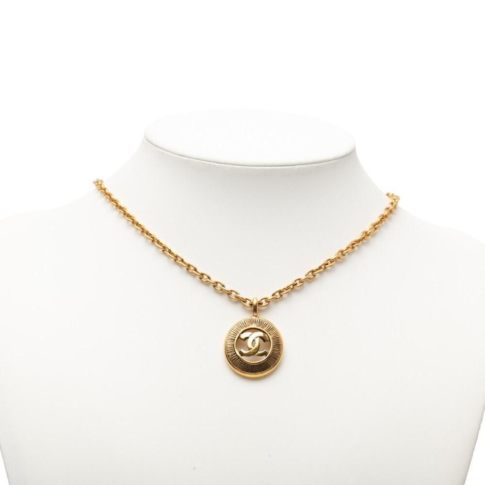 CHANEL Gold Logo Necklace - Picture 7 of 7